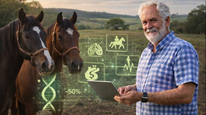 Aldo Vendramin explica como a genética influencia a funcionalidade dos cavalos Crioulos.